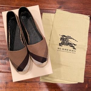 Brit Hodgeson Flat Espadrilles (size 36)